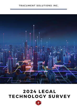 Cover of our 2024 Legal Technology Survey Report