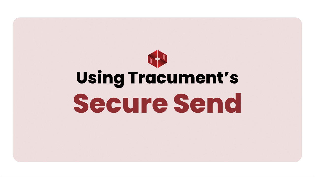 A brief animation of our Secure Send feature